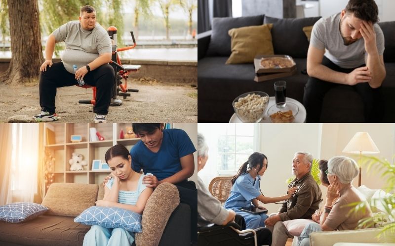 Có nhiều nguyên nhân dẫn đến bệnh tiểu đường tuýt 2