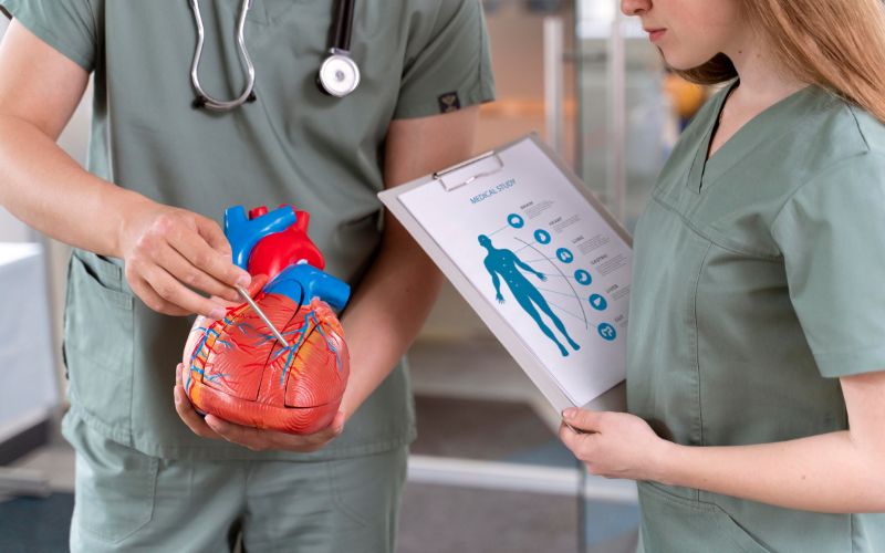 Công nghệ tế bào gốc được nghiên cứu và ứng dụng trong việc điều trị các tình trạng như suy tim, nhồi máu cơ tim,…