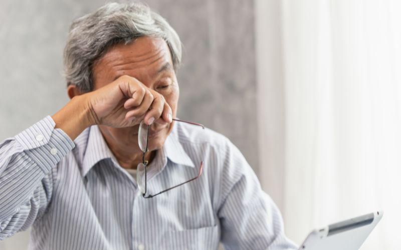 Căng thẳng và áp lực tâm lý kéo dài có thể gây ra tình trạng lão hoá cơ thể sớm