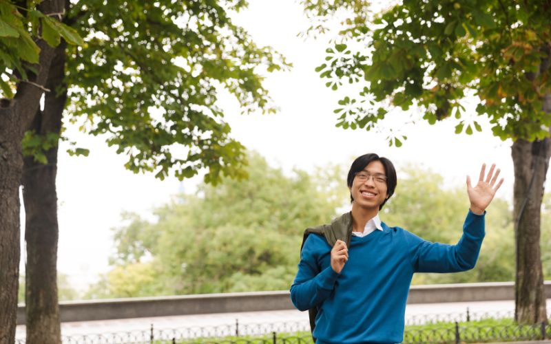 Môi trường sống tại Nhật Bản trong lành, hoà hợp với thiên nhiên