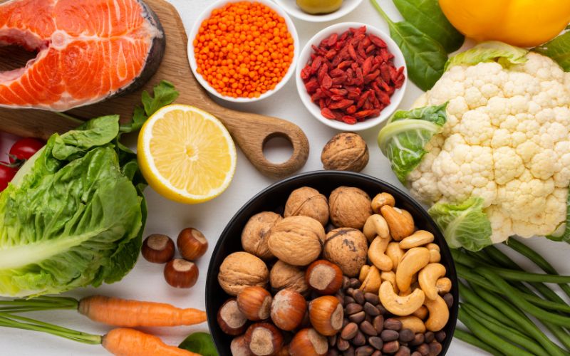 Bổ sung thực phẩm tự nhiên giàu NMN và năng lượng cơ thể