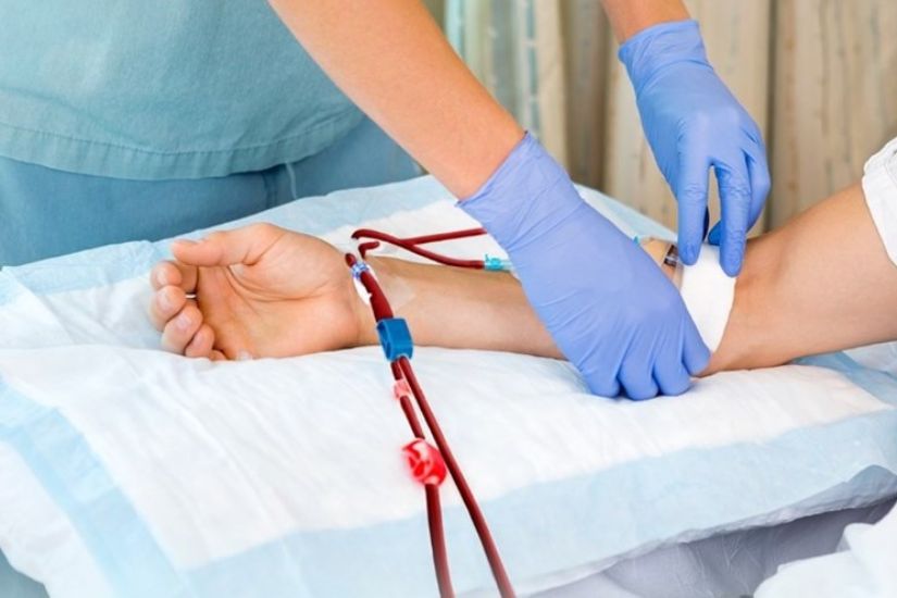 Làm sạch huyết tương và đưa lại vào cơ thể