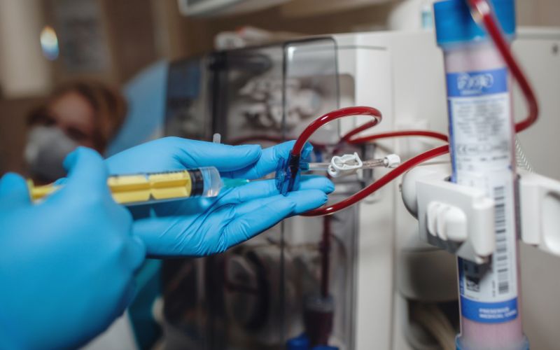 Quy trình lọc máu suy thận cấp cho trẻ em